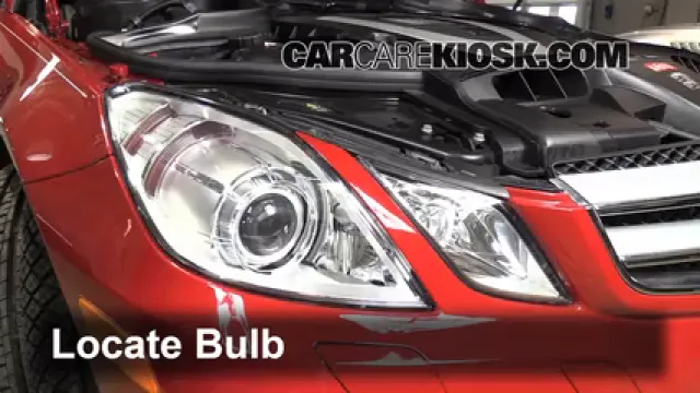 2010 Mercedes-Benz E350 3.5L V6 Coupe (2 Door) Éclairage Feu de jour (remplacer l'ampoule)